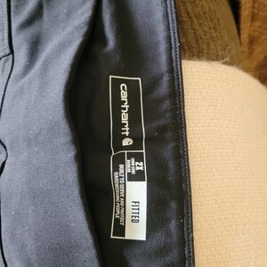Carhartt Dark Gray Fitted Pants